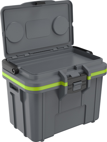 PELICAN COOLERS IM 8 QUART - GRAY/GREEN ICE PACK & STORAGE PELICAN COOLERS IM 8 QUART - GRAY/GREEN ICE PACK & STORAGE - Image 3