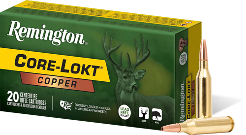 REMINGTON 300 AAC 120GR COPPER - CORE-LOKT HP 20RD 10BX/CS