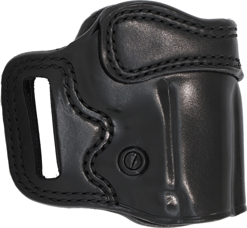 GALCO AVENGER BELT HOLSTER RH - LEATHER 1911 3" BLACK