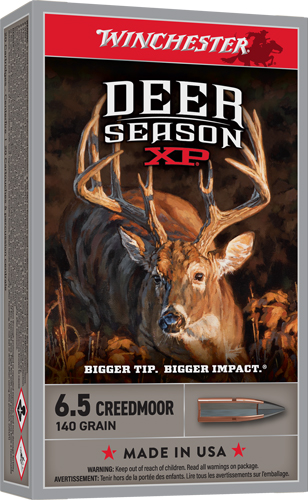 WINCHESTER DEER XP 6.5 CM - 140GR EXTREME PT 20RD 10BX/CS