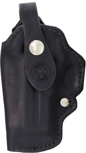 BOND ARMS BELT CLIP HOLSTER LH - 3.5"BBL. MODELS LEATHER BLACK