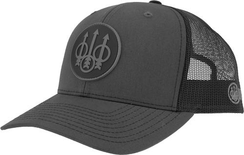 BERETTA CAP JS TRUCKER CIRCLE - PATCH MESH BACK CHARCOAL/BLACK