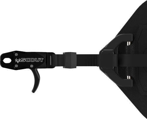 T.R.U. BALL BONE COLLECTOR - SCOUT RELEASE BUCKLE BLACK LG