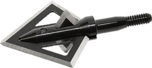 MAGNUS BROADHEADS BLACK HORNET - 4-BLADE 100GR 1 1/4" CUT 3PK