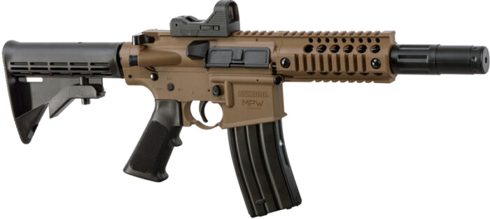 CROSMAN BUSHMASTER MPW CO2 AIR - RIFLE SELECT FIRE BLACK/FDE