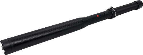 GUARD DOG TITAN METAL BATON W/ - TAC LIGHT 750K VOLTS BLACK