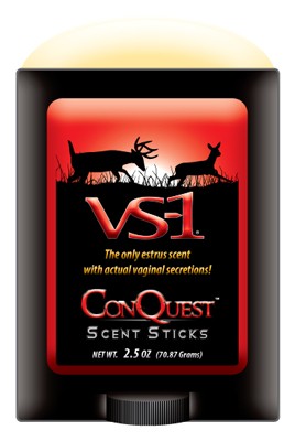 CONQUEST SCENTS DEER LURE - VS-1 ESTRUS 2.5OZ STICK