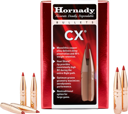 HORNADY BULLETS 22CAL .224 - 70GR CX 50CT