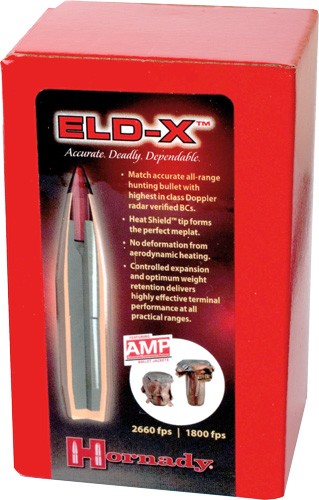 HORNADY BULLETS 7MM .284 - 162GR. ELD-X 100CT 15BX/CS