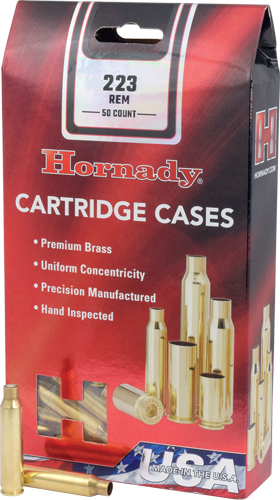 HORNADY UNPRIMED CASES 223 - REMINGTON 50 PACK 5PK/CS