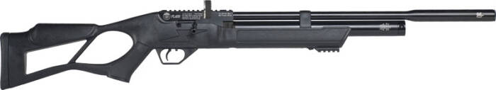 HATSAN FLASH QE .22 PCP 1120 - FPS BLACK/SYNTH W/2 MAGS