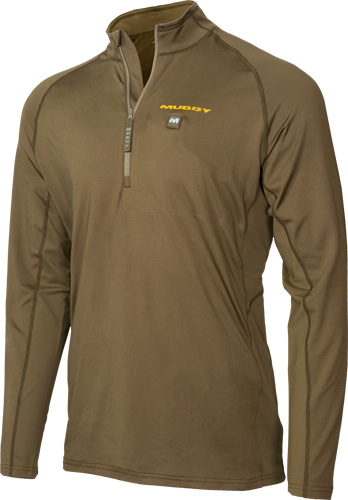 MUDDY NUCLEUS HEATED QUARTER - ZIP BROWN CLAY X-LARGE