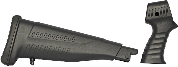 IVER JOHNSON STOCK 2-PC PISTOL - GRIP PUMP&AUTO 12&20GA BLACK