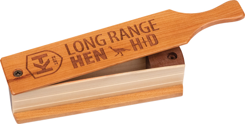 KNIGHT AND HALE HD LONG RANGE - HEN BOX CALL CHERRY/WALNUT
