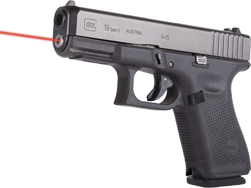 LASERMAX LASER GUIDE ROD RED - FOR GLOCK G5 19/19MOS/19X/45