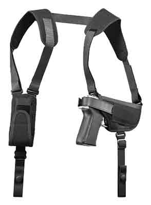 MICHAELS PRO-PAK HZTL-SHOULDER - HOLSTER #0 RH/LH NYLON BLACK
