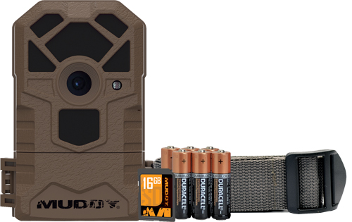 MUDDY TRAIL CAMERA PRO CAM 14 - 480 VIDEO BATTERIES/SD CARD