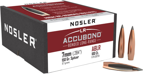 NOSLER BULLETS 7MM .284 - 150GR ACCUBOND LR 100CT