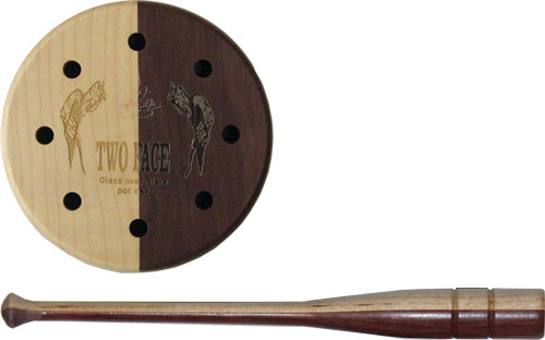 PITTMAN GAME CALLS TWO FACE - ALUMINIUM POT TURKEY CALL