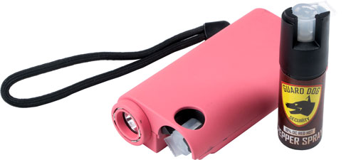 GUARD DOG OLYMPIAN 3-IN-1 PINK - STUN GUN/LIGHT/PEPPER SPRAY