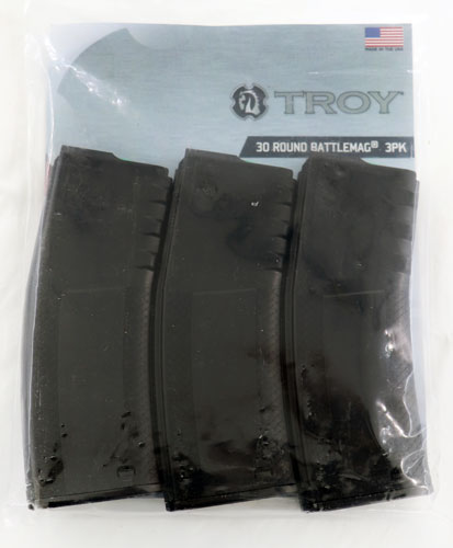 TROY MAGAZINE AR-15 5.56X45 - 30RD BLACK POLYMER 3-PACK TROY MAGAZINE AR-15 5.56X45 - 30RD BLACK POLYMER 3-PACK - Image 2
