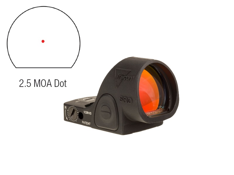 TRIJICON SRO ADJ SIGHT LED 2.5 MOA RED TRIJICON SRO ADJ SIGHT LED 2.5 MOA RED