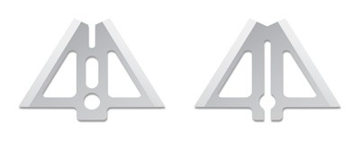 SLICK TRICK REPLACEMENT BLADES - MAGNUM 100/125GR 1 1/8" 4PK