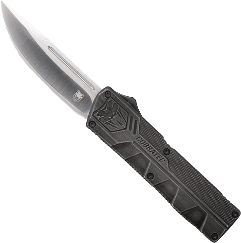COBRATEC LIGHTWEIGHT OTF - STONEWASH 3.25" DROP POINT