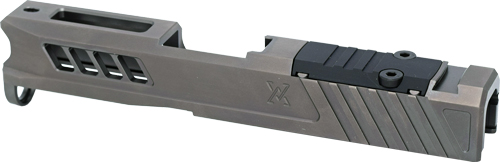 TRUE PRECISION SLIDE W/RMS CUT - & PLATE STEALTH GREY FOR G43