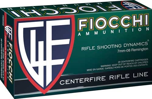 FIOCCHI 7MM-08 REM 139GR PSP - 20RD 10BX/CS