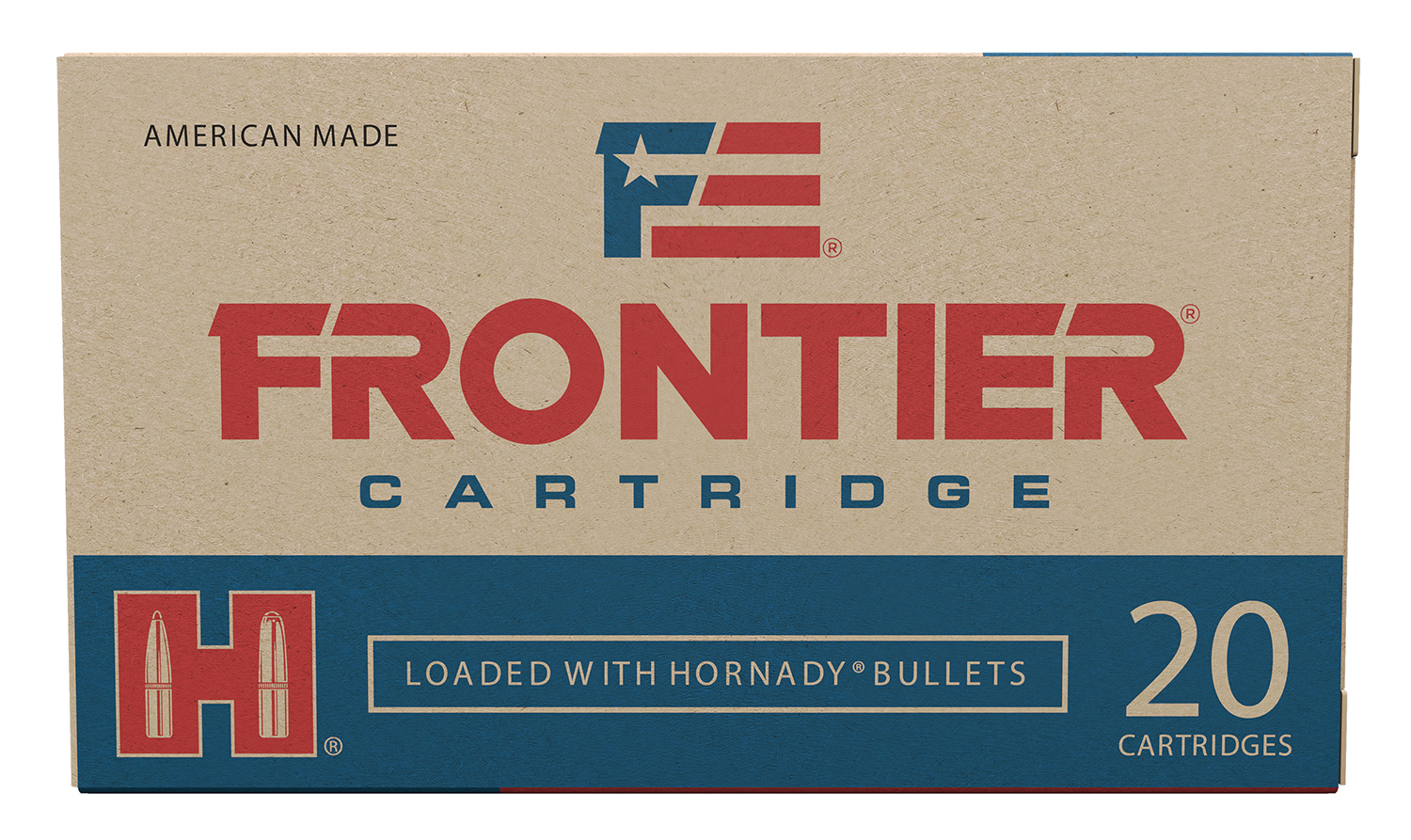 FRONTIER® 6MM ARC 105 GR FMJ 20RD/BX 10BX/CS FRONTIER® 6MM ARC 105 GR FMJ 20RD/BX 10BX/CS